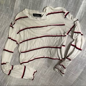 Reformation cropped long sleeve